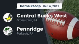 Recap: Central Bucks West  vs. Pennridge  2017