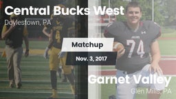 Matchup: Central Bucks West vs. Garnet Valley  2017