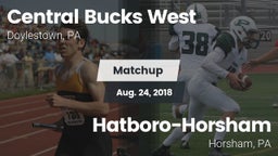 Matchup: Central Bucks West vs. Hatboro-Horsham  2018