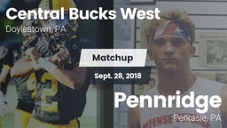 Matchup: Central Bucks West vs. Pennridge  2018