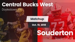 Matchup: Central Bucks West vs. Souderton  2018