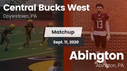 Matchup: Central Bucks West vs. Abington  2020