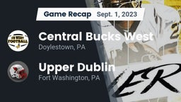 Recap: Central Bucks West  vs. Upper Dublin  2023