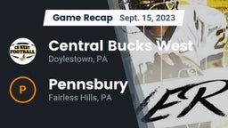 Recap: Central Bucks West  vs. Pennsbury  2023