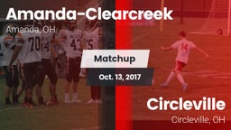 Matchup: Amanda-Clearcreek vs. Circleville  2017