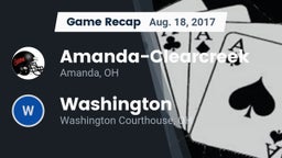 Recap: Amanda-Clearcreek  vs. Washington  2017