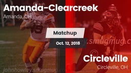 Matchup: Amanda-Clearcreek vs. Circleville  2018
