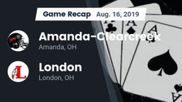 Recap: Amanda-Clearcreek  vs. London  2019