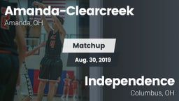 Matchup: Amanda-Clearcreek vs. Independence  2019