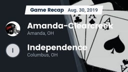 Recap: Amanda-Clearcreek  vs. Independence  2019