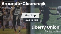 Matchup: Amanda-Clearcreek vs. Liberty Union  2019