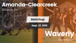 Matchup: Amanda-Clearcreek vs. Waverly  2019