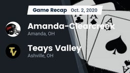 Recap: Amanda-Clearcreek  vs. Teays Valley  2020