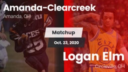Matchup: Amanda-Clearcreek vs. Logan Elm  2020