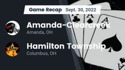 Recap: Amanda-Clearcreek  vs. Hamilton Township  2022