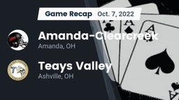 Recap: Amanda-Clearcreek  vs. Teays Valley  2022