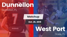 Matchup: Dunnellon vs. West Port  2018