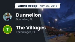 Recap: Dunnellon  vs. The Villages  2018