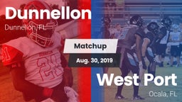 Matchup: Dunnellon vs. West Port  2019