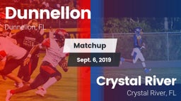 Matchup: Dunnellon vs. Crystal River  2019