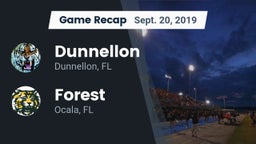Recap: Dunnellon  vs. Forest  2019