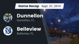 Recap: Dunnellon  vs. Belleview  2019