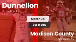 Matchup: Dunnellon vs. Madison County  2019