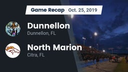 Recap: Dunnellon  vs. North Marion  2019