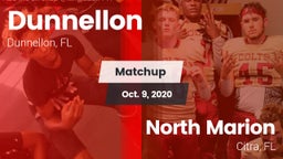 Matchup: Dunnellon vs. North Marion  2020