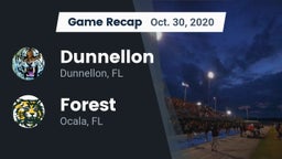 Recap: Dunnellon  vs. Forest  2020