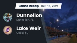 Recap: Dunnellon  vs. Lake Weir  2021