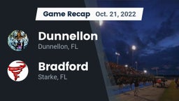 Recap: Dunnellon  vs. Bradford  2022