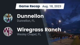 Recap: Dunnellon  vs. Wiregrass Ranch  2023