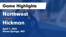 Northwest  vs Hickman  Game Highlights - April 7, 2023