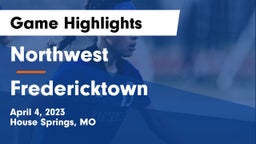 Northwest  vs Fredericktown  Game Highlights - April 4, 2023