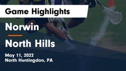Norwin  vs North Hills  Game Highlights - May 11, 2022