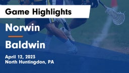 Norwin  vs Baldwin  Game Highlights - April 12, 2023