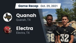 Recap: Quanah  vs. Electra  2021