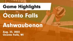 Oconto Falls  vs Ashwaubenon  Game Highlights - Aug. 23, 2022