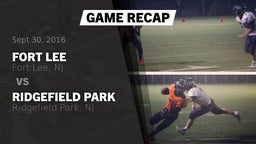 Recap: Fort Lee  vs. Ridgefield Park  2016