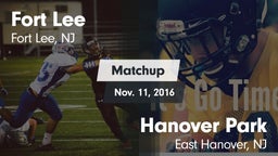 Matchup: Fort Lee vs. Hanover Park  2016