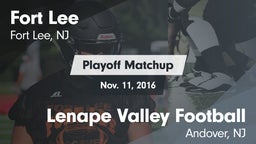 Matchup: Fort Lee vs. Lenape Valley Football 2016