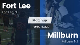 Matchup: Fort Lee vs. Millburn  2017