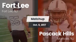 Matchup: Fort Lee vs. Pascack Hills  2016