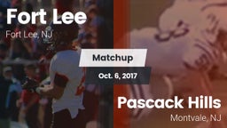 Matchup: Fort Lee vs. Pascack Hills  2017