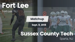 Matchup: Fort Lee vs. Sussex County Tech  2018