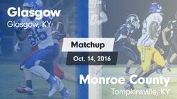Matchup: Glasgow vs. Monroe County  2016