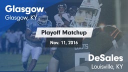 Matchup: Glasgow vs. DeSales  2016