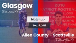 Matchup: Glasgow vs. Allen County - Scottsville  2017