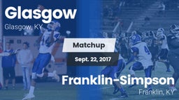 Matchup: Glasgow vs. Franklin-Simpson  2017